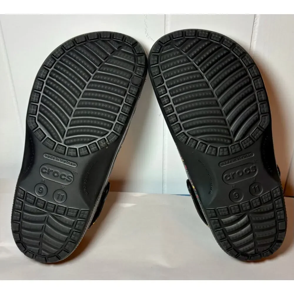 Disney Parks 2023 Halloween Mickey Mouse Pumpkin Adult Crocs Clogs Size M9 / W11